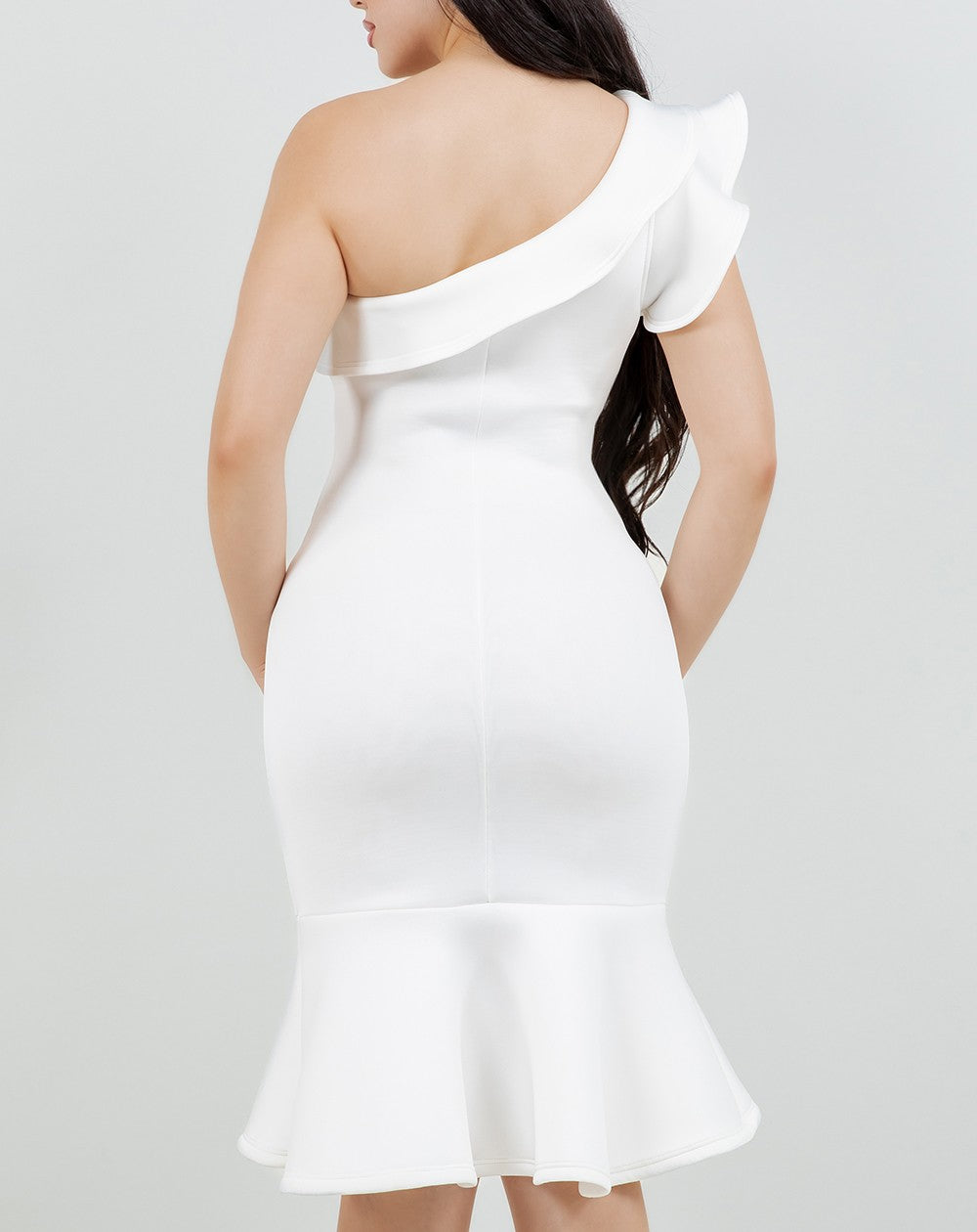 Dalia Princess One Shoulder Midi Dress
